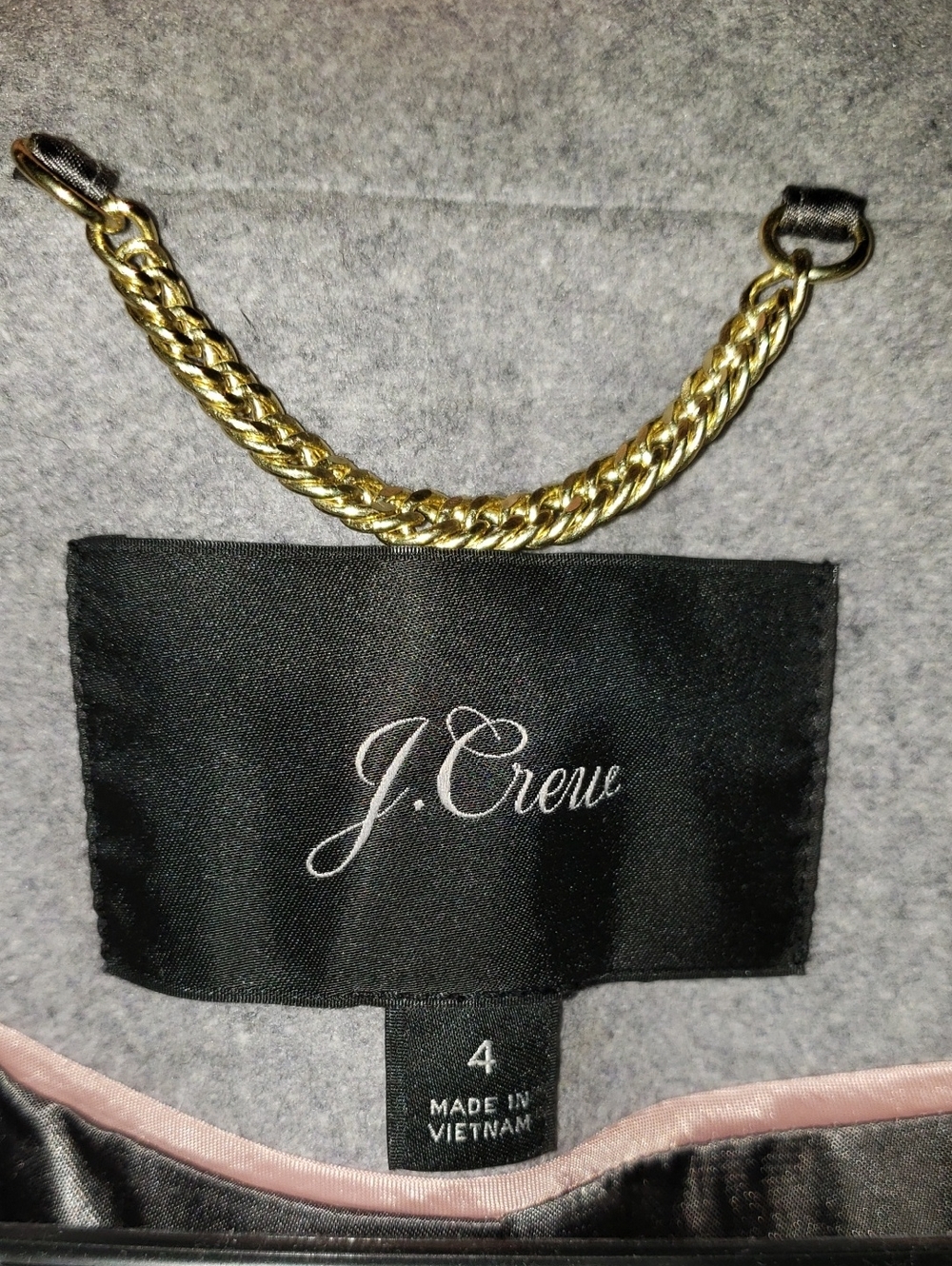 J. Crew Double Breasted Topcoat In Wool Cashmere - Picture 7 of 10